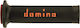 Domino Motorradlenkergriffe in Orange Farbe