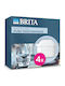 Brita Ανταλλακτικό Φίλτρο Νερού για Κανάτα Maxtra Pro All-in-1 4τμχ