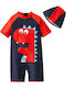 Babykids Kids Swimwear One-Piece Blue