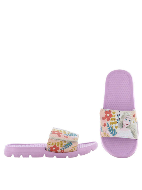 Disney Kids' Slides Frozen Lilac