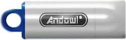 Andowl Q-U08 8GB USB 2.0 Stick Ασημί
