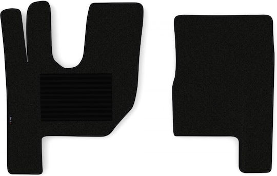Front Mats 2pcs for Mercedes-Benz Actros 2011-2018 Black