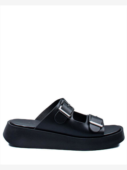 Zakro Collection Flatforms Women's Sandals Black
