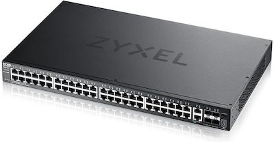 Zyxel XGS2220-54 Managed L3 PoE+ Switch με 48 Θύρες Gigabit (1Gbps) Ethernet και 4 SFP Θύρες
