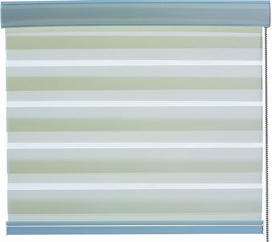 Central Home Ρόλερ Σκίασης Μερικής Συσκότισης Διπλό Εκρού Π120xΥ230εκ.