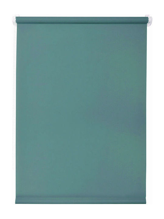 Central Home Jaluzele Rulou Classic Semi-Blackout Albastru Petrol L90xÎ230buc