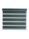 Central Home Rollos Partieller Blackout Doppelt Gray B100xH230cm