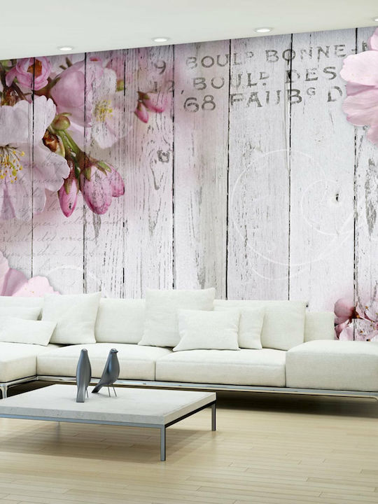 Wall Mural Fabric White L250xW175cm