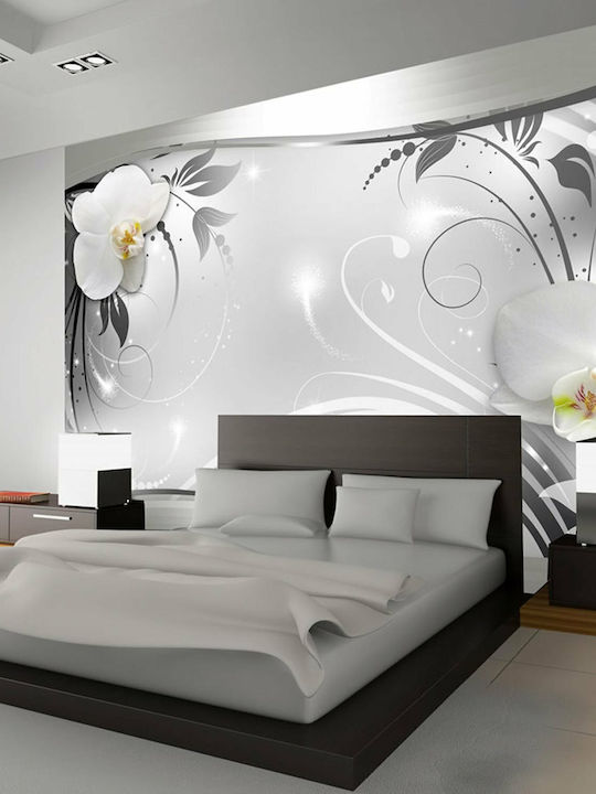 Wall Mural Fabric Silver L100xW70cm