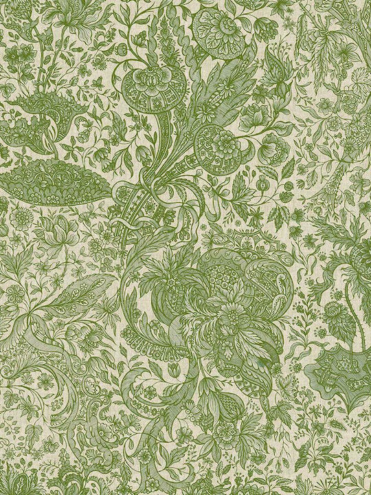 Wallpaper Green L1000xW52cm