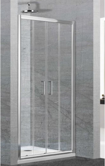 Aquarelle Clever 80 Διαχωριστικό Ντουζιέρας με Συρόμενη Πόρτα Aquarelle Clever 80 Διαχωριστικό Ντουζιέρας με Συρόμενη Πόρτα