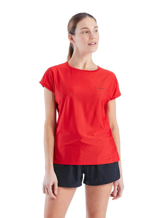 Berghaus Women's T-shirt Red