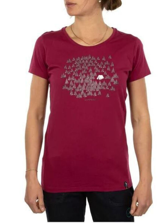 La Sportiva Women's T-shirt Burgundy
