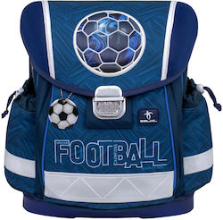 Belmil Football Champions Σχολική Τσάντα Πλάτης Δημοτικού σε Μπλε χρώμα
