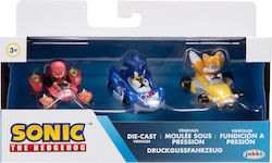 Jakks Pacific Παιχνίδι Μινιατούρα Sonic Vehicles για 3+ Ετών