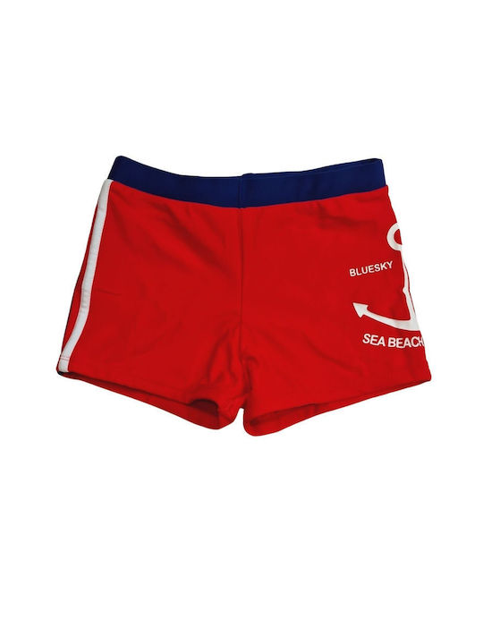 Senses Kids Swimwear Swim Shorts Red