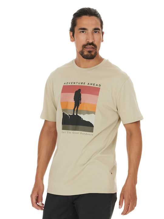 Whistler Ανδρικό Αθλητικό T-shirt Κοντομάνικο Γκρι