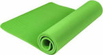 Yoga/Pilates Mat Green (183x61x0.7cm)