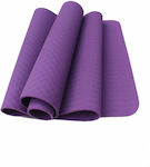 Στρώμα Γυμναστικής Yoga/Pilates Μωβ (183x61x0.6cm)