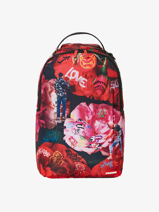 Sprayground Painted Roses Σχολική Τσάντα Πλάτης Γυμνασίου - Λυκείου Πολύχρωμη