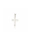 Skaras Jewels White Gold Cross 14K