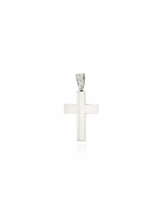 Skaras Jewels White Gold Cross 14K