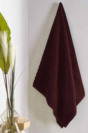 Fieldcrest Badehandtuch Ultra Soft 76x147εκ. Burgundisch