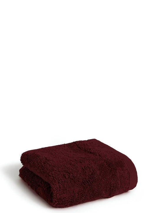 Fieldcrest Hand Towel Ultra Soft 30x50cm. Burgundy