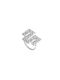 Rebecca Women's Gold Plated Steel Ring