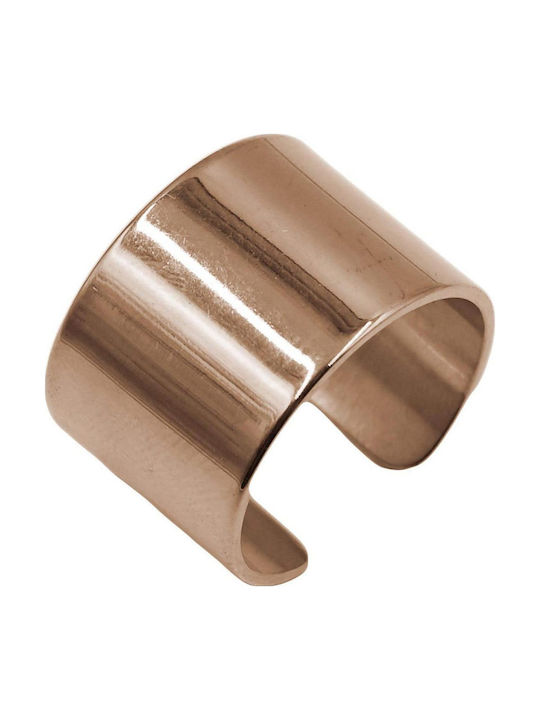 Poco Loco Damen Ring aus Stahl Vergoldet