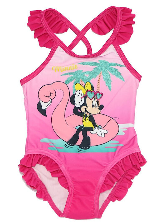 Disney Minnie Mouse Costum de baie pentru copii Întreg Fuchsia