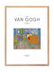 Walls The Bedroom Rahmen Kopie von Van Gogh Holz 20x30cm