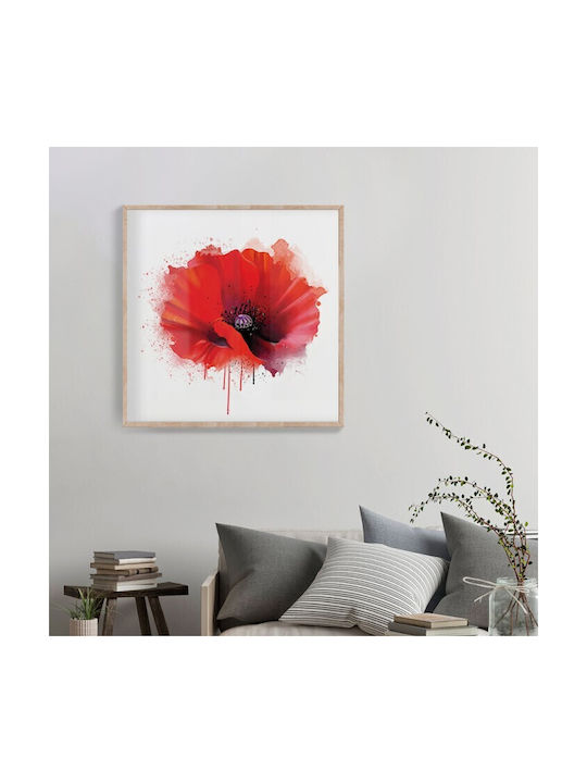 Walls Κάδρο Ξύλινο 80x80cm
