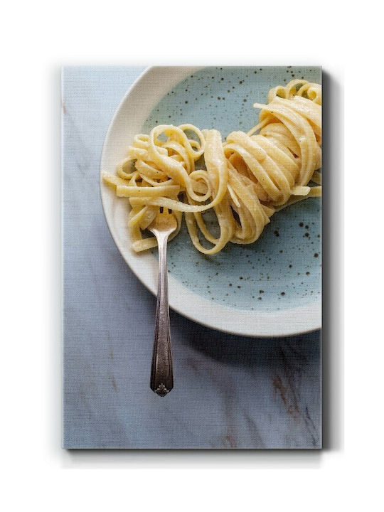 Walls Pasta Plate Painting on Canvas 40x50cm