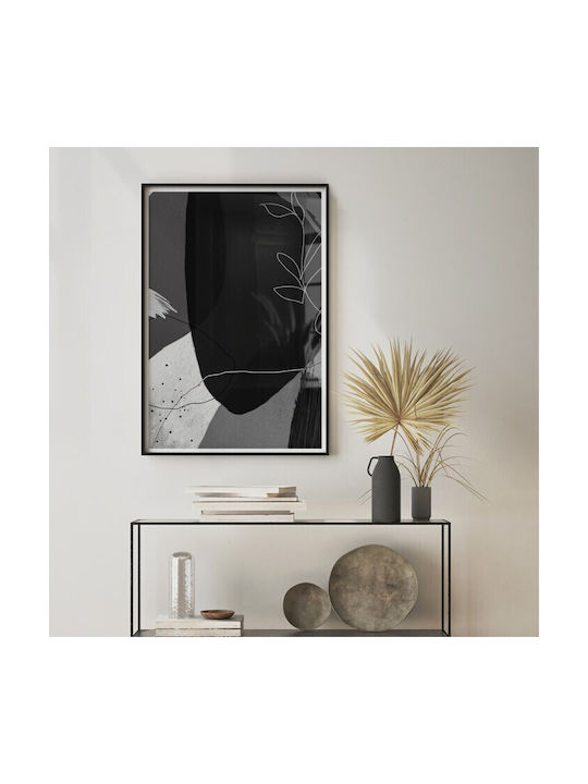 Walls Abstract Night Frame Wooden 30x40cm