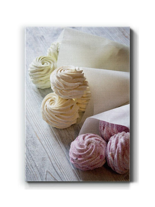 Walls Σπιτικά Marshmallow Πίνακας σε Καμβά 40x50cm