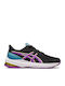 GT-1000 12 Kids Sports Shoes Running with Laces Black