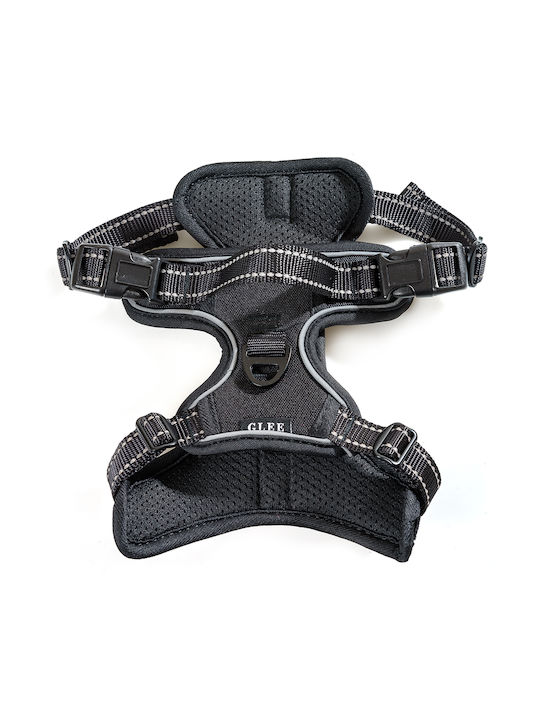 Glee Hundegeschirr Weste Typ Saddle No Pull Schwarz Klein 20mm x 89280