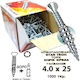 Fisco MDF Screw Torx Galvanized with Diameter M4 and Length 25mm 1000pcs