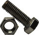 Vidomet Schraube Sechseck Metallisch DIN 931 mit Durchmesser M20 und Länge 220mm