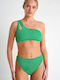 SugarFree Bikini Slip High Waist Green