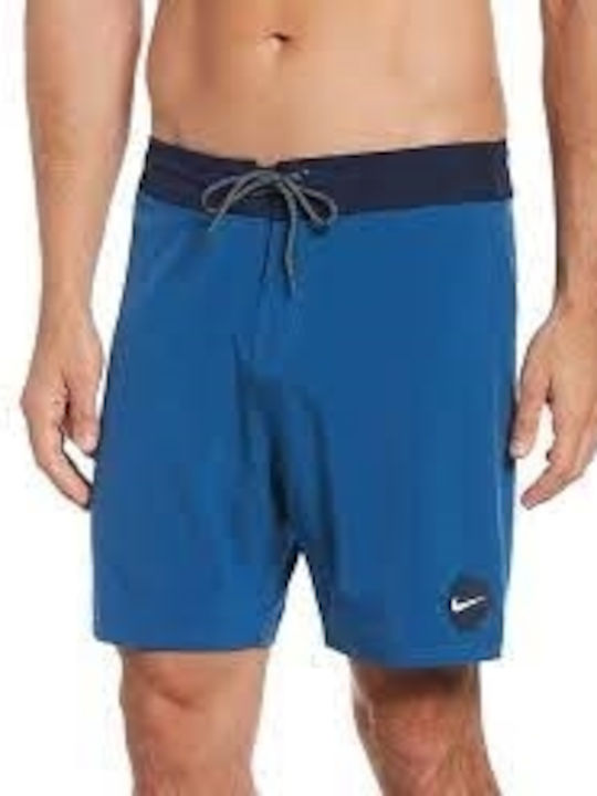 Nike Herren Badehose Bermuda Blau Monochrom