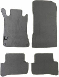 Autopataki Σετ Μπροστινά και Πίσω 4τμχ για Mercedes-Benz C Class 2000-2007 Μαύρα Autopataki Σετ Μπροστινά και Πίσω 4τμχ για Mercedes-Benz C Class 2000-2007 Μαύρα