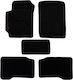 Autopataki Set of Front and Rear Mats 5pcs for Suzuki Grand Vitara 2005-2015 Black