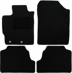 Autopataki Σετ Μπροστινά και Πίσω 4τμχ για Toyota Yaris 2013-2020 Μαύρα Autopataki Σετ Μπροστινά και Πίσω 4τμχ για Toyota Yaris 2013-2020 Μαύρα