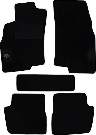 Autopataki Set Covorașe Față și Spate 5buc din Covor pentru Alfa Romeo Mito 2008-2018 Negre