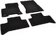 Rigum Set of Front and Rear Mats 4pcs for Mercedes-Benz EQA 2021+ Black