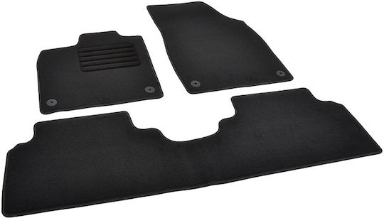 Rigum Set of Front and Rear Mats 3pcs for Volkswagen ID.3 Black