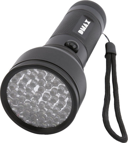 DMAX Flashlight LED UV with Maximum Brightness 50lm Black