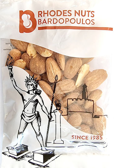 Rhodes Nuts Bardopoulos Αμύγδαλα Ψημένα Ψίχα με Αλάτι 100gr